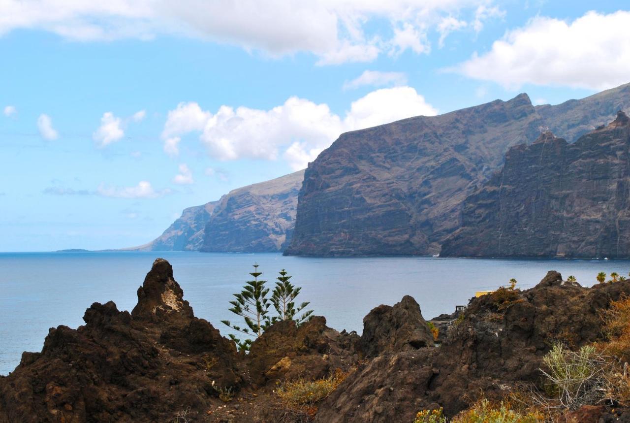 Terraza Sol Los Gigantes Beach By Hrtenerife Net Lägenhet Acantilado de los Gigantes Exteriör bild